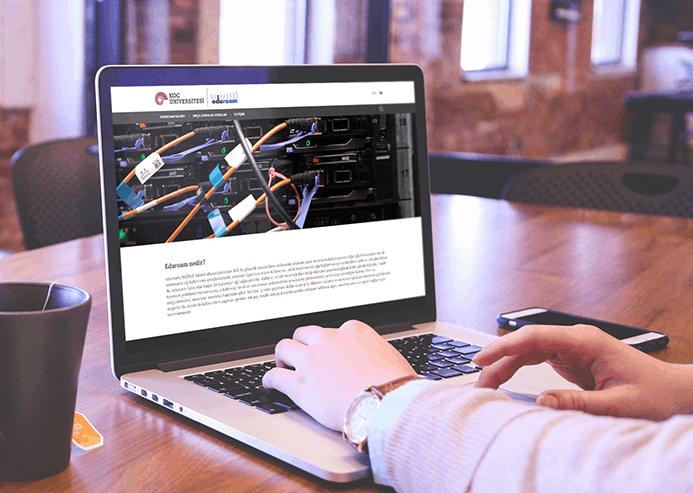 Koç University Eduroam Web Site Project